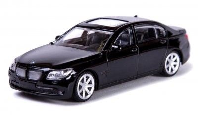BMW 750 Li - svart - skala 1:43