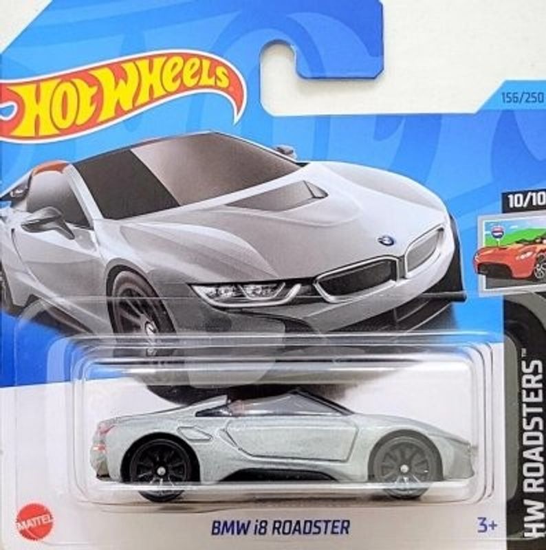 BMW i8 Roadster silver - Hot Wheels 1:64