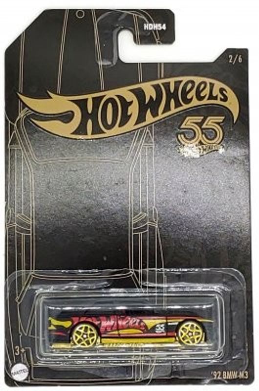 BMW M3 1992 (black series) - Hot Wheels 1:64