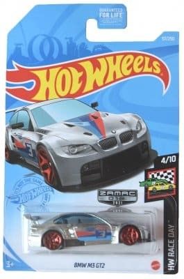 BMW M3 GT2 silver - Hot Wheels 1:64