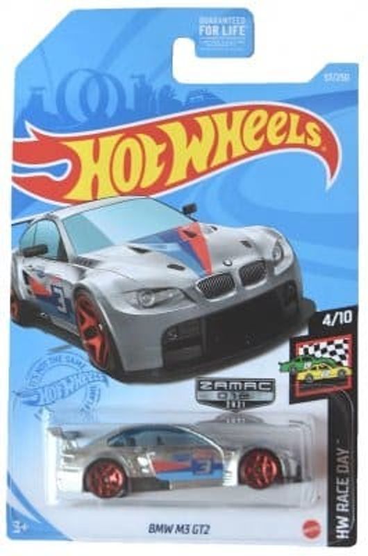 BMW M3 GT2 silver - Hot Wheels 1:64