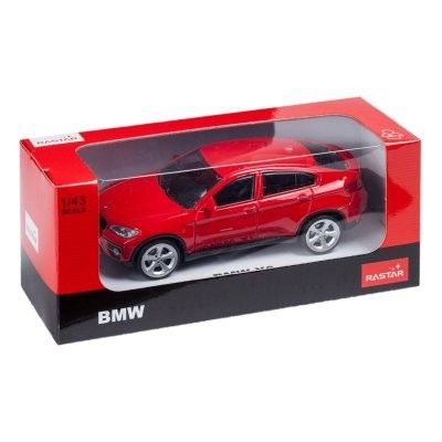 BMW X6 - röd - skala 1:43