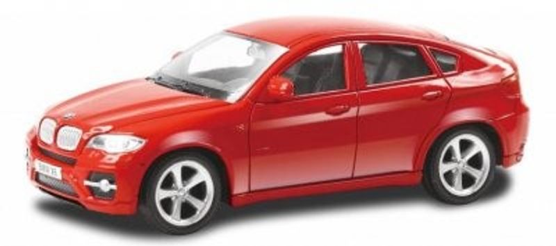 BMW X6 - röd - skala 1:43