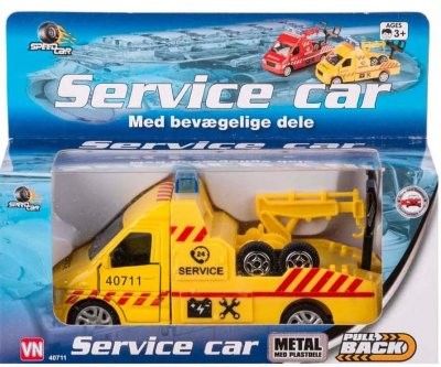 Bärgningsbil gul 13cm