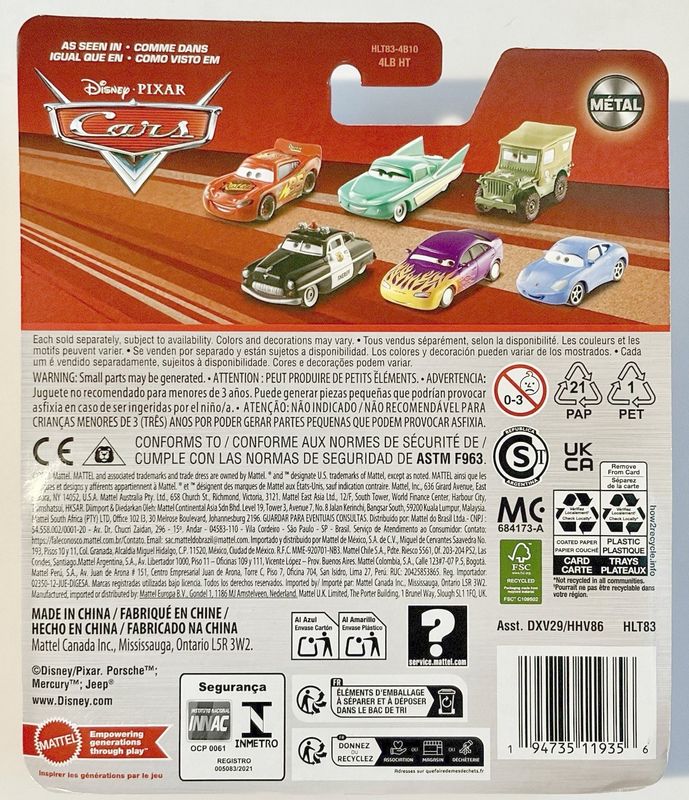 Bill – 2026 (Disney Biler 1–3)