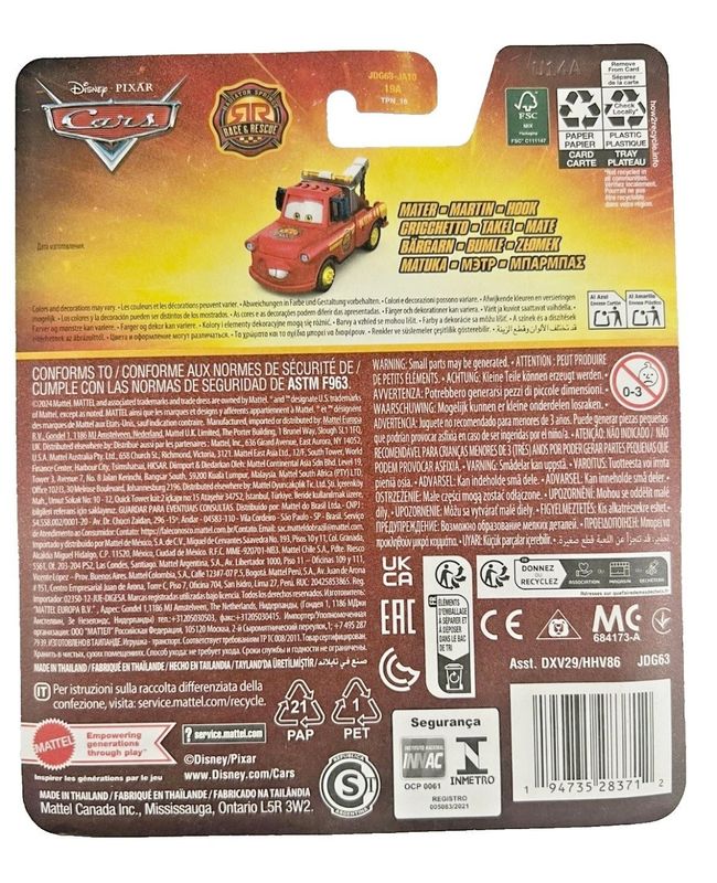 Bärgarn Race & rescue - Disney Cars