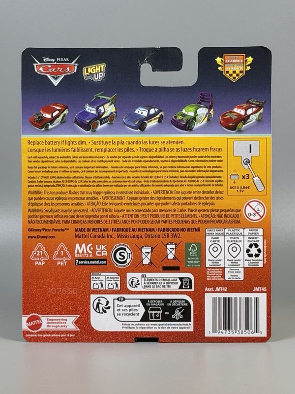 Bärgarn Light Up - Disney Cars