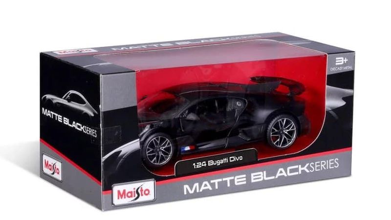 Bugatti Divo svart - skala 1:24