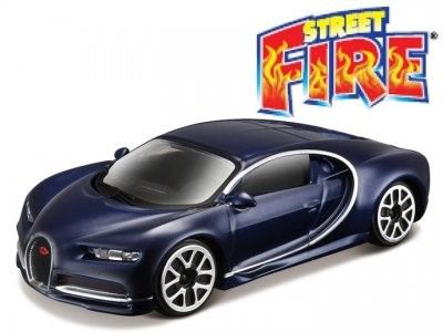 Bugatti Chiron - mörk blå - skala 1:43