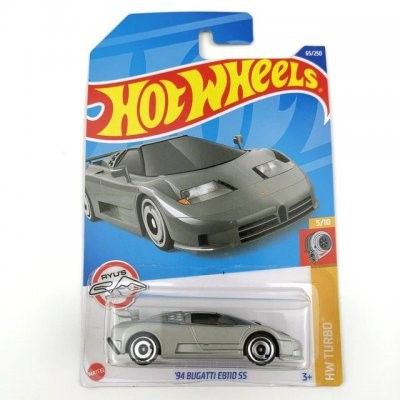 Bugatti EB110 SS 1994 silver - Hot Wheels 1:64