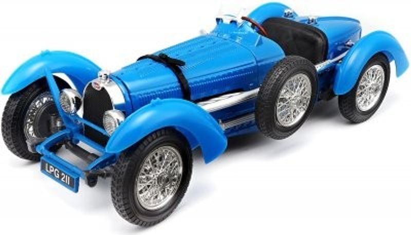 Bugatti Type 59 1934 blå - skala 1:18