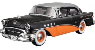 Buick Century, 1955 Harley Davidson - skala 1:24