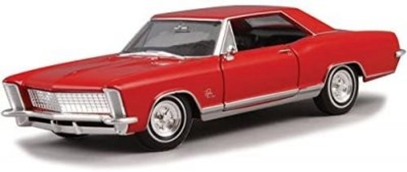 Buick Riviera Grand sport 1965, röd - Skala 1:24