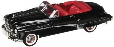 Buick Roadmaster Convertible 1949 svart - skala 1:18