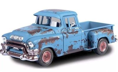 GMC Chip Pickup 1955 Weathered Treasure - Skala 1:24