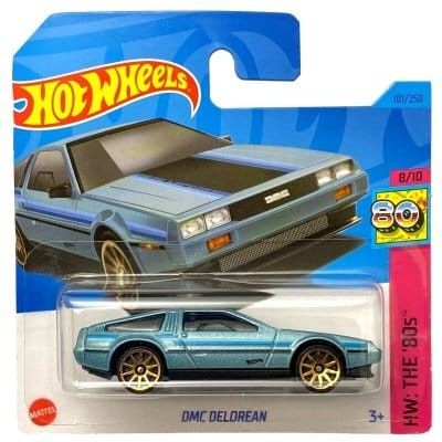 DMC DeLorean ljusblå - Hot Wheels 1:64