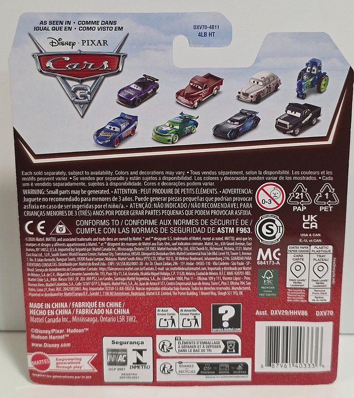 Doc Hudson dirt 2026 Anniversary - disney bilar 3
