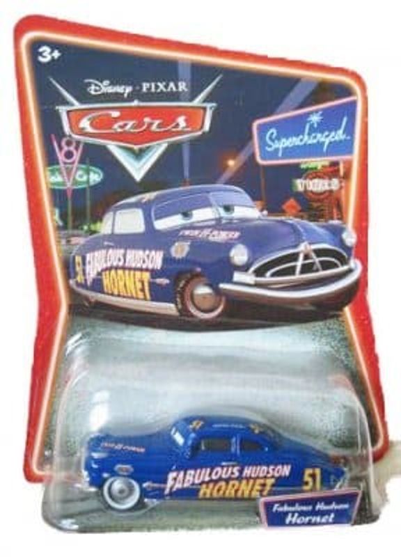 Doc Hudson vita däck - Disney bilar serie 2