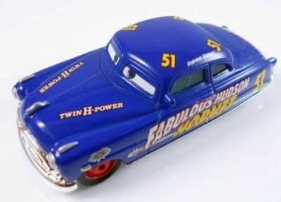 Doc Hudson med klistermärken - ny utan förpackning Disney Cars