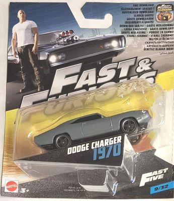 Dodge Charger 1970 - Fast & Furious - Hot Wheels 1:55