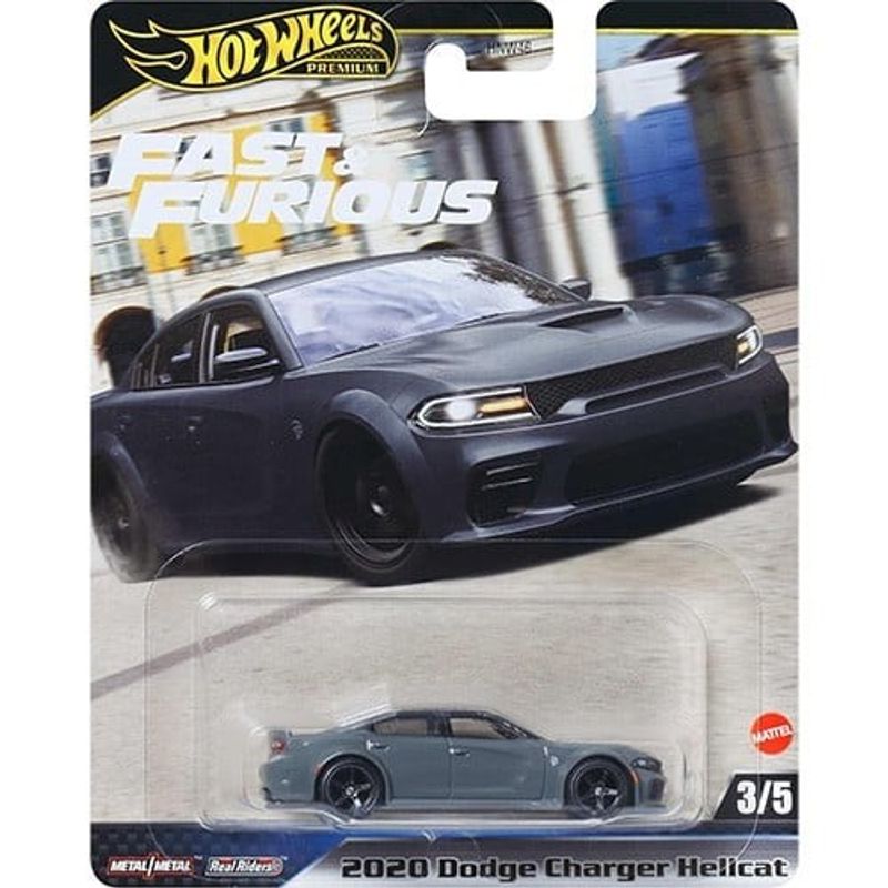 Dodge Charger Hellcat 2020 grå Fast & Furious - Hot Wheels 1:64