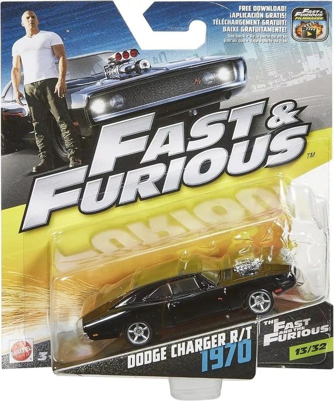 Dodge Charger R/T 1970 - Fast & Furious - Hot Wheels 1:55