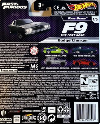 Dodge Charger R/T 1970 Fast & Furious - Hot Wheels 1:64
