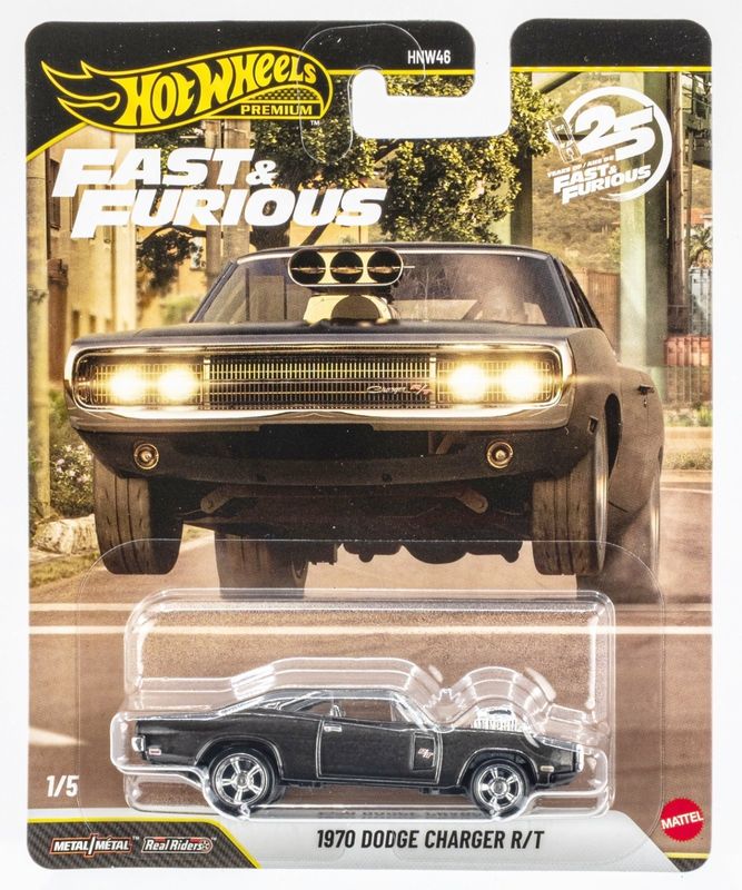 Dodge Charger R/T 1970 Fast & Furious - Hot Wheels 1:64