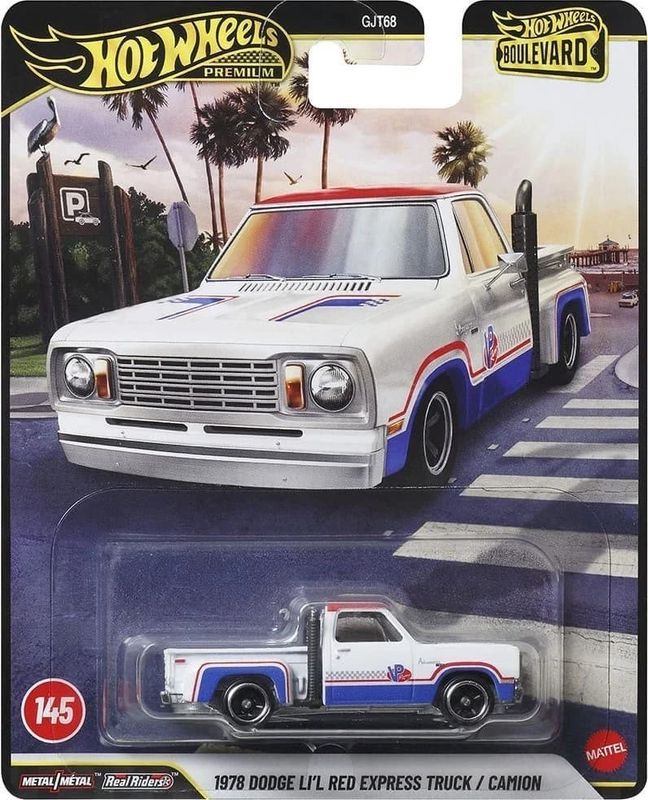 Dodge Lil Red Express Truck 1978 - Hot Wheels Boulevard 1:64