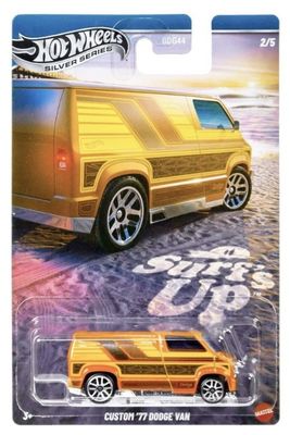 Dodge Van 1977 - Surf´s Up, Silver series Hot Wheels 1:64