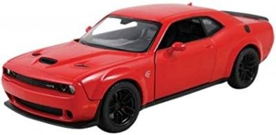 Dodge Challenger SRT Hellcat 2018 wide-body röd - skala 1:24