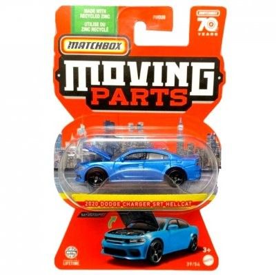 Dodge Charger SRT Hellcat 2020 blå - Matchbox 1:64