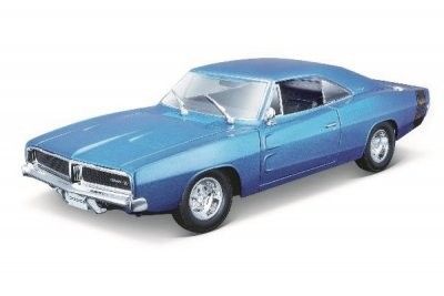 Dodge Charger R/T 1969 blå - skala 1:18