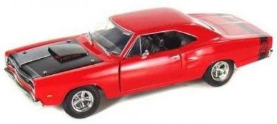 Dodge Coronet super Bee 1969 röd- skala 1:24