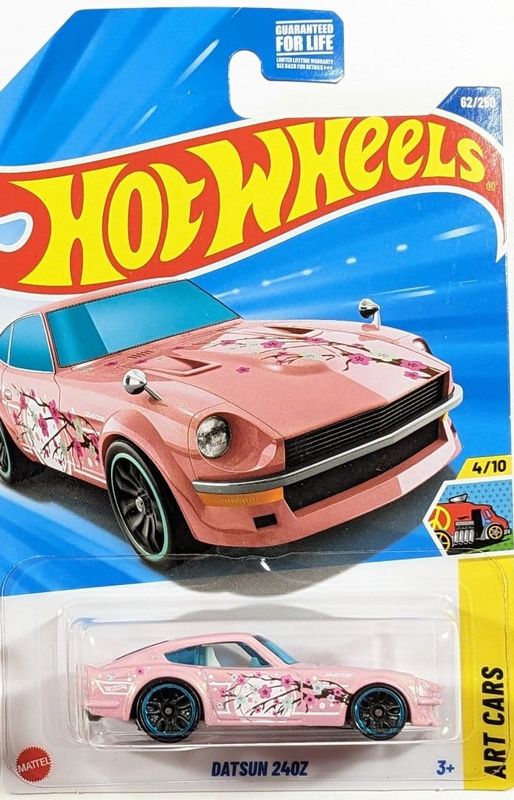 Datsun 240Z rosa - Hot Wheels 1:64