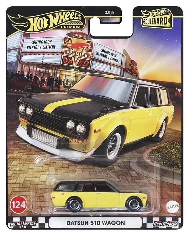 Datsun Bluebird 510 Wagon - Hot Wheels Boulevard 1:64