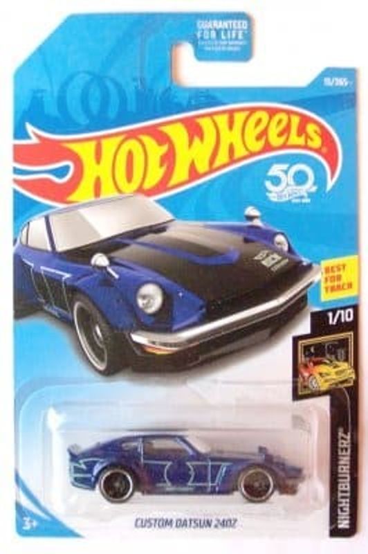 Datsun 240Z Custom blå - Hot Wheels 1:64