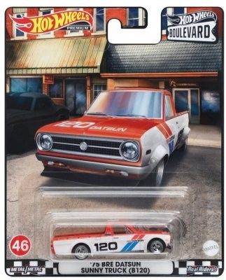 Datsun Sunny truck 1975 (B120) - Hot Wheels 1:64