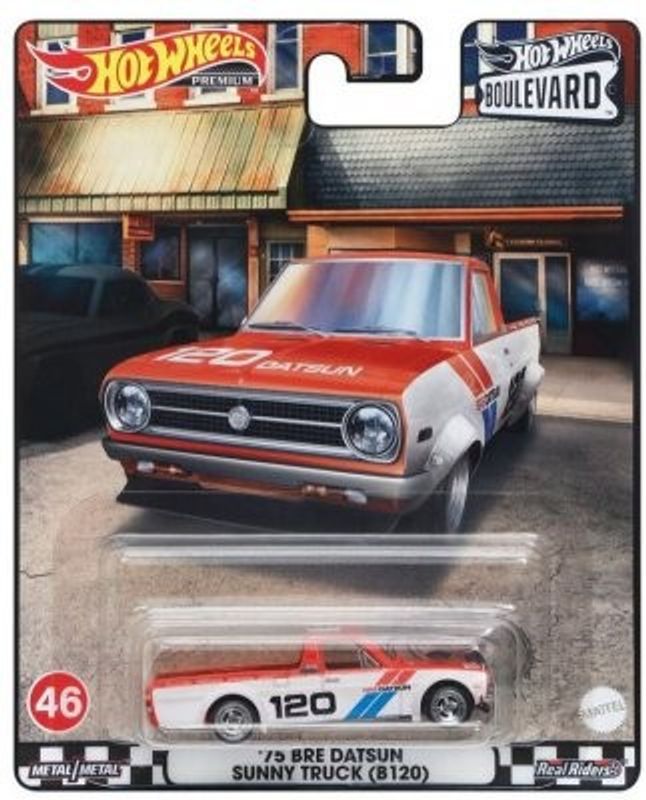 Datsun Sunny truck 1975 (B120) - Hot Wheels 1:64