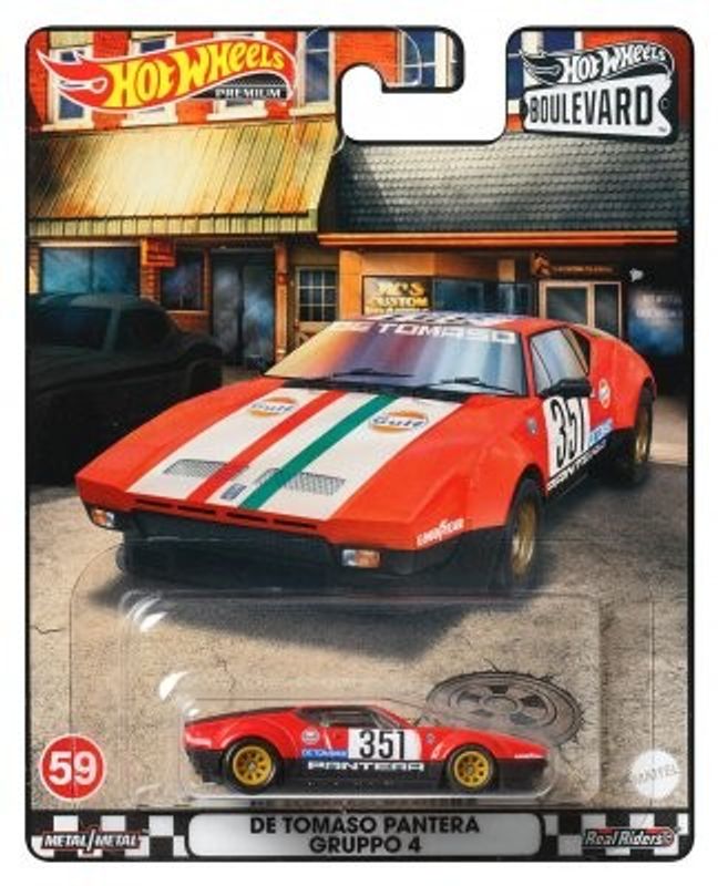 De Tomasso Pantera Gruppo4 - Hot Wheels 1:64