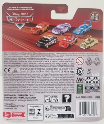 Dexter Hoover med mål flagga - Disney cars 2026