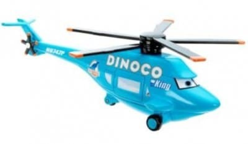Dinoco Helicopter - ny men utan förpackning Disney Cars