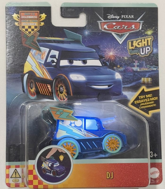 DJ - Light Up Disney Cars