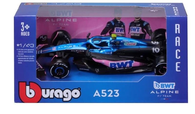 F1 Alpine 2023 Pierre Gasly - skala 1:43