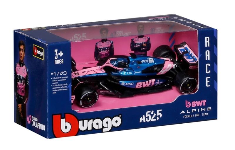F1 Alpine 2025 Pierre Gasly - skala 1:43