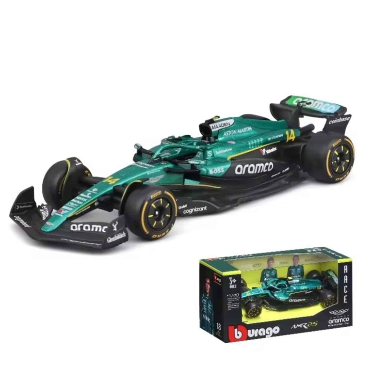 F1 Aston Martin 2025 Fernando Alonso - skala 1:43