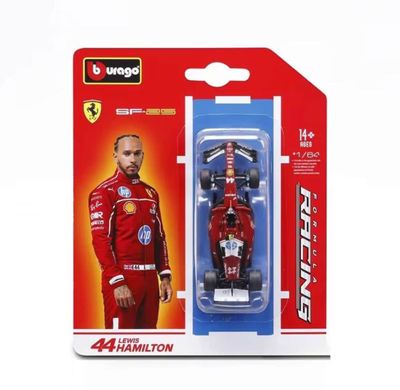F1 Ferrari 2025 Lewis Hamilton - skala 1:64