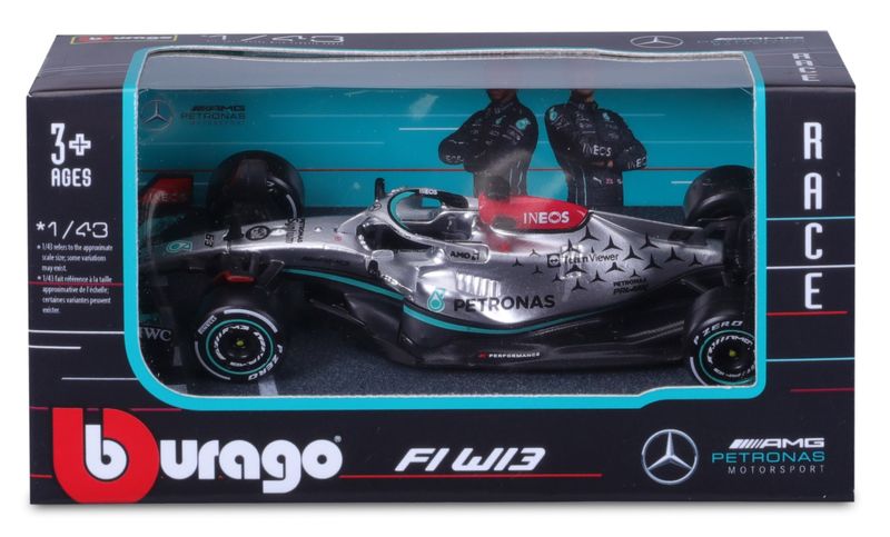F1 Mercedes AMG no 63 George Russell 2022 - skala 1:43