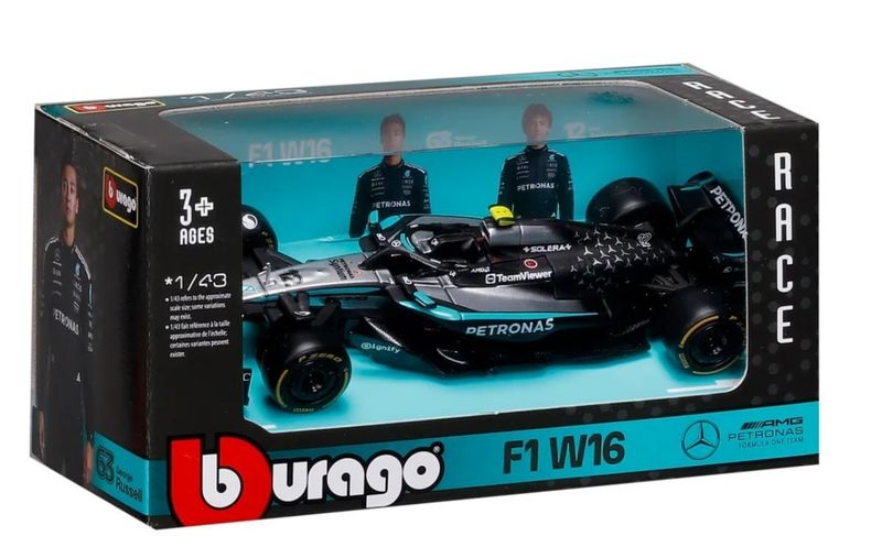 F1 Mercedes AMG nr. 12 Kimi Antonelli 2025 – skala 1:43
