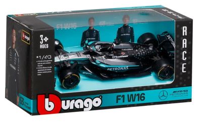 F1 Mercedes AMG no 63 George Russell 2025 - skala 1:43